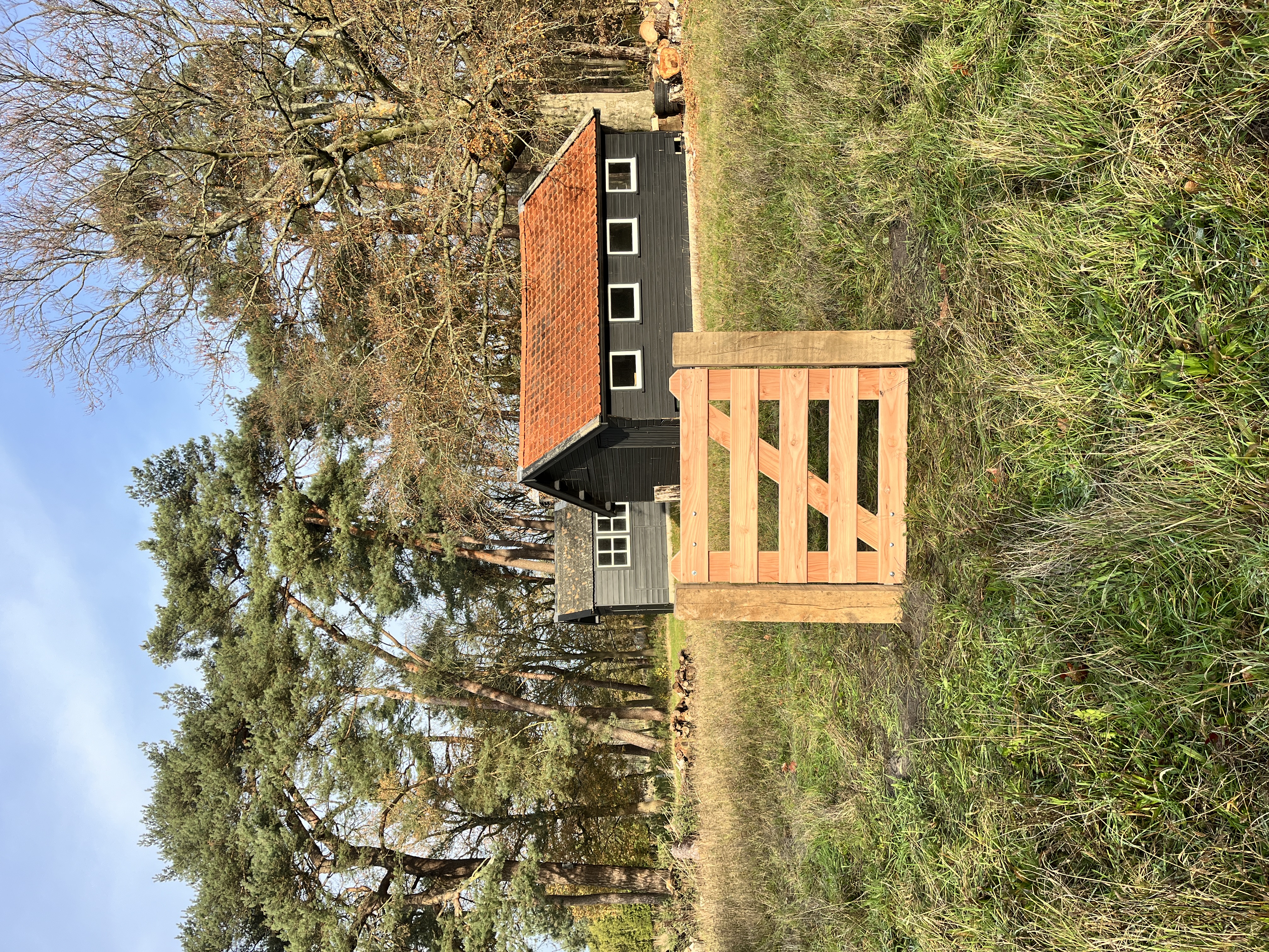 Douglas robuust looppoort.