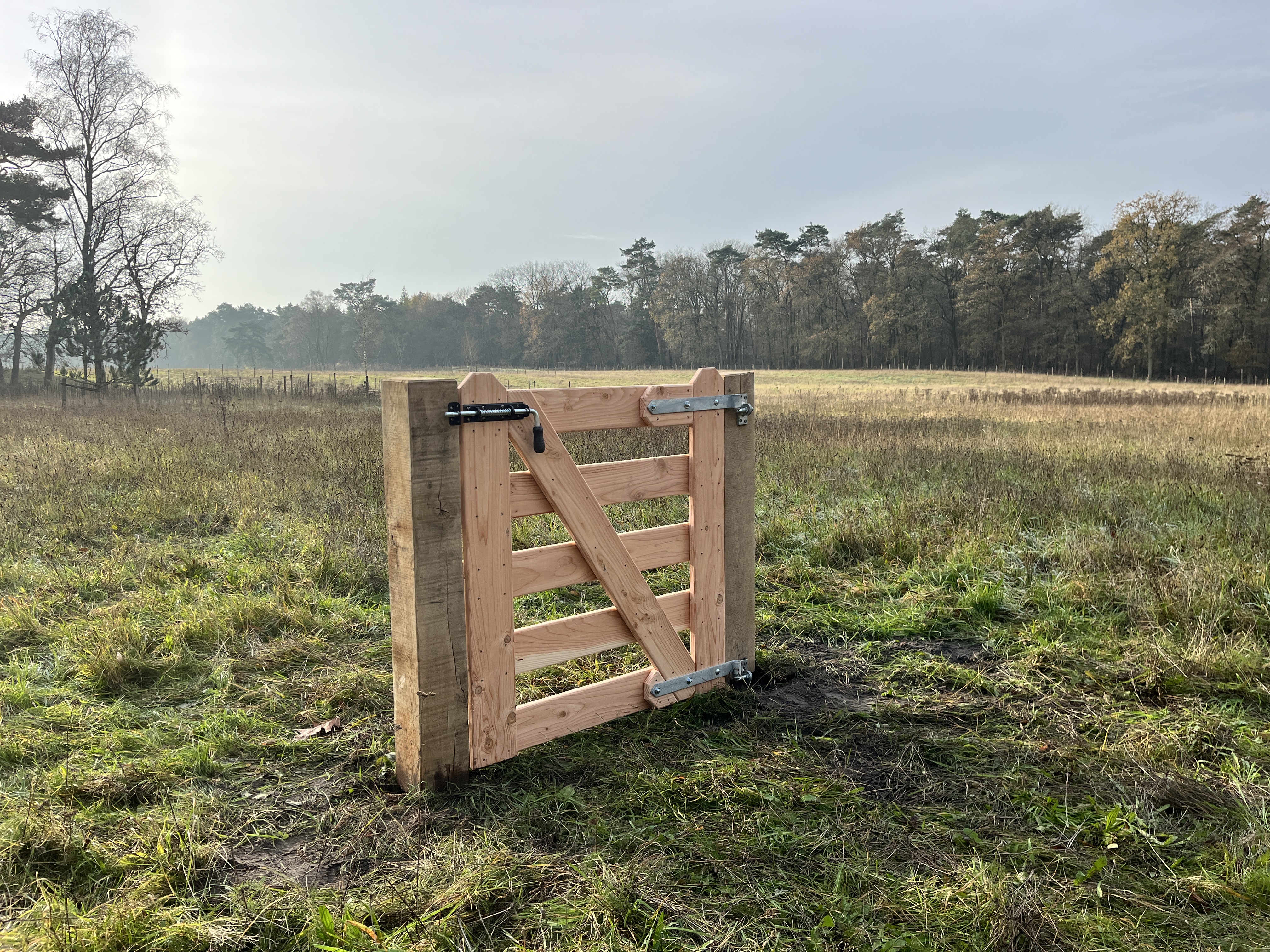 Douglas robuust looppoort.