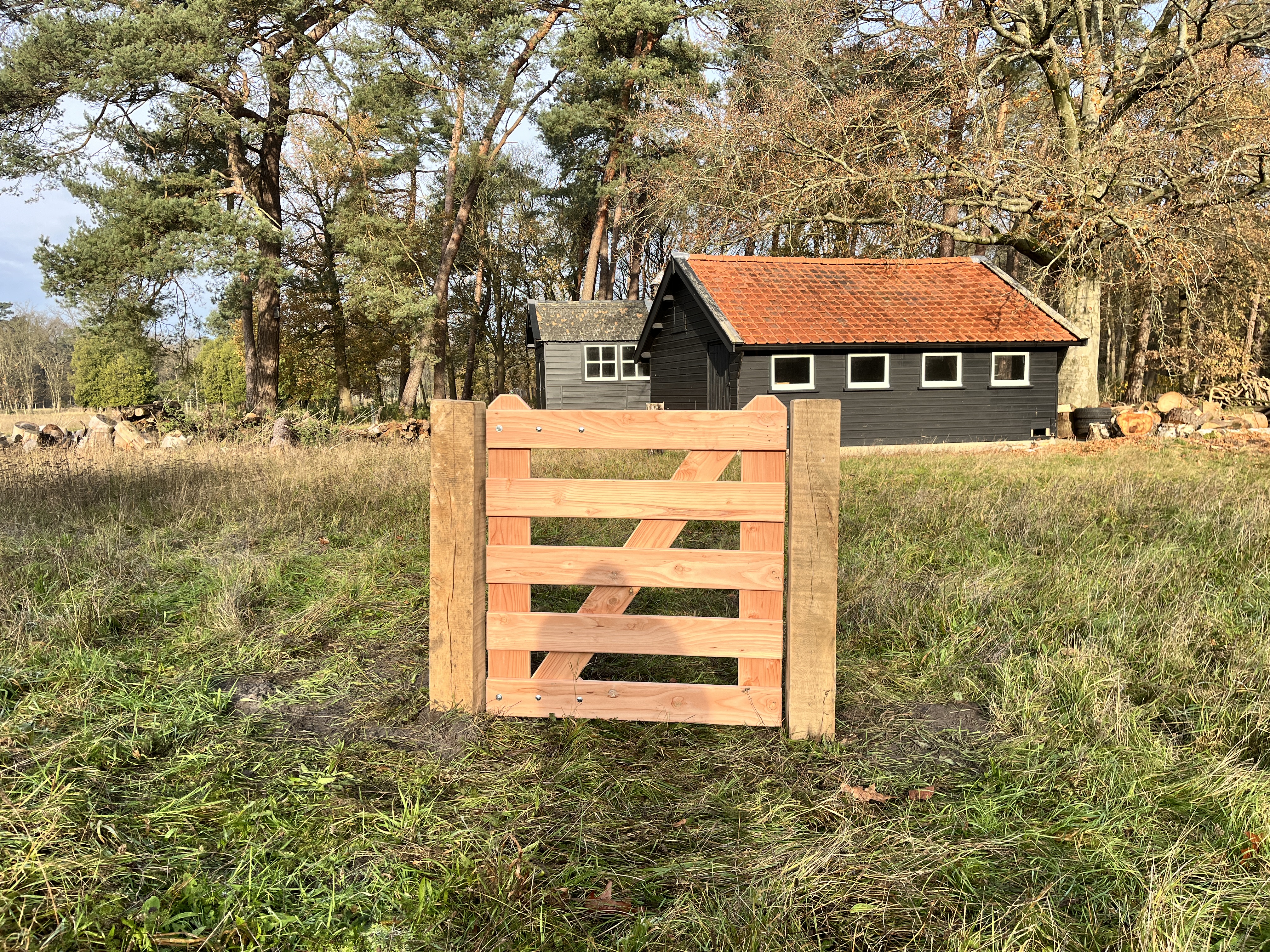 Douglas robuust looppoort.